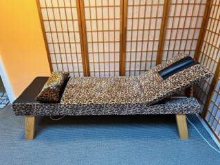 Faux Leopard Chiropractic Table