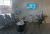 Big room in beautiful office.