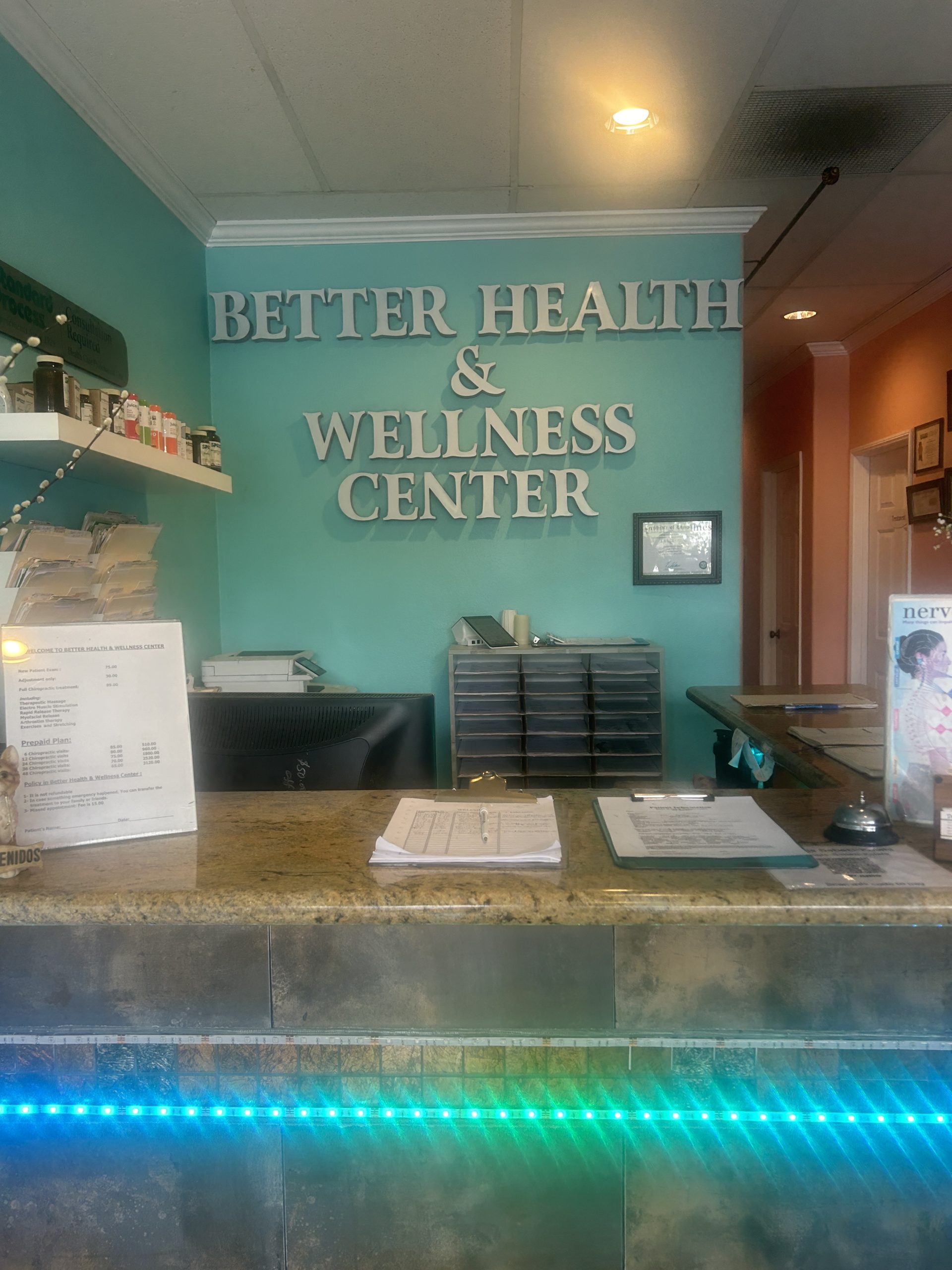 chiropractic office room available